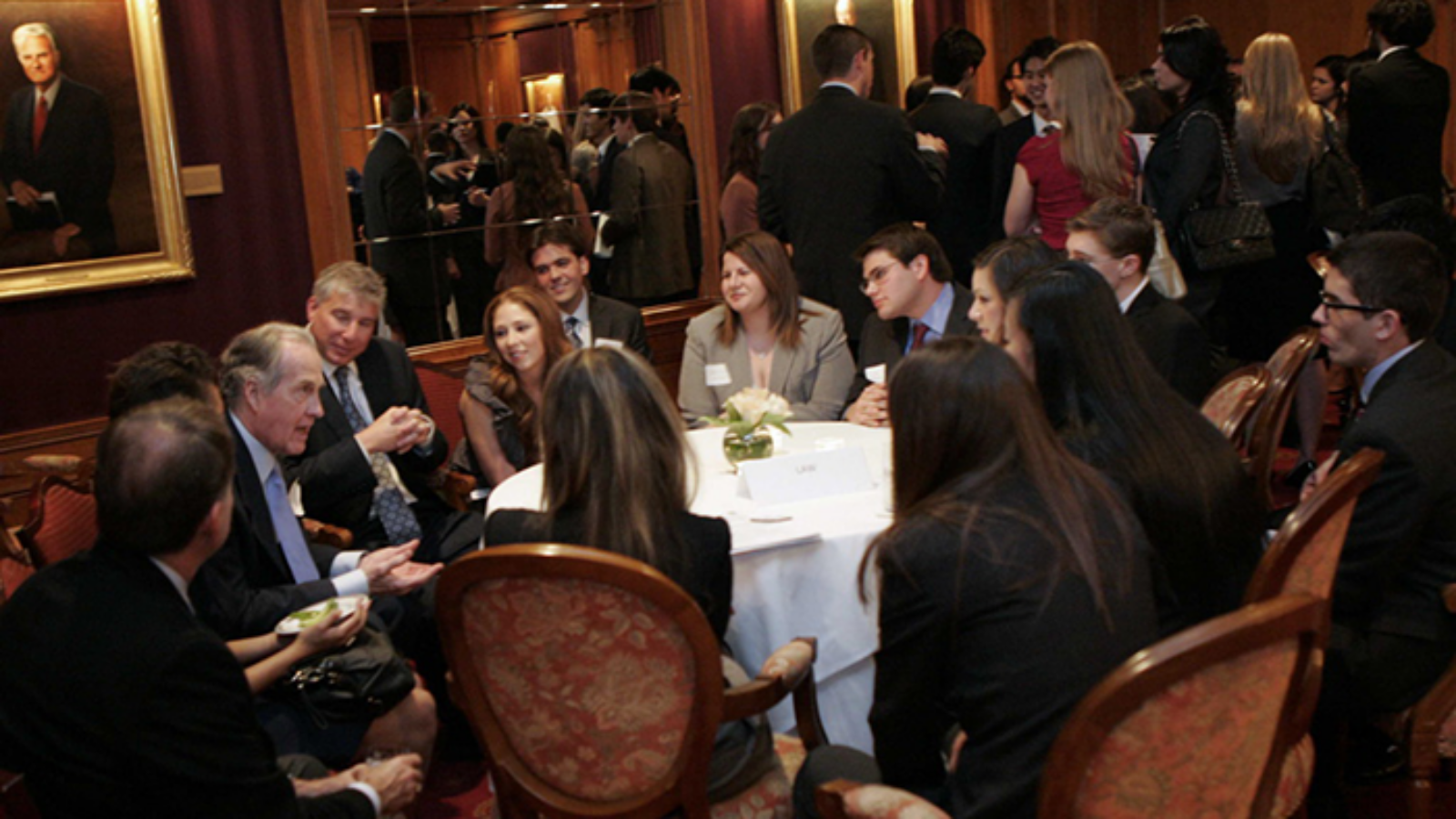 Alumni share career advice during breakout sessions at the Winter Break Career Tour, January 5, 2012.
