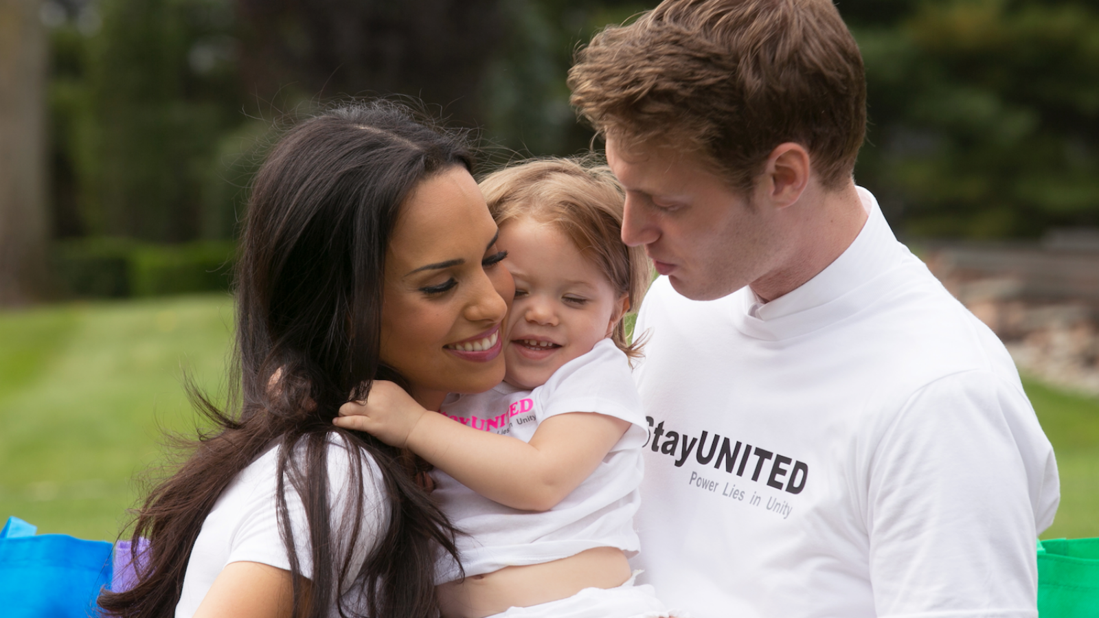 The Svenssons with their child