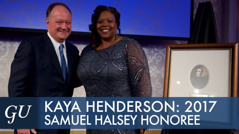 Kaya Henderson- 2017 Samuel Halsey Award Recipient