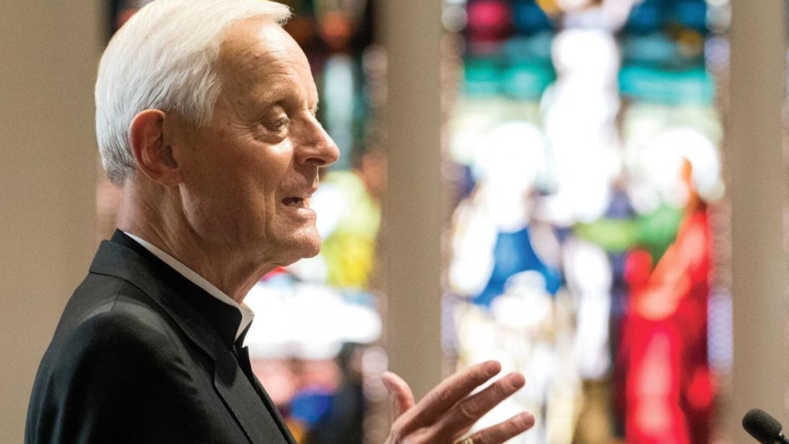 A frequent visitor to Georgetown, Cardinal Donald Wuerl, archbishop of Washington, D.C., opened the third year of the Dahlgren Sacred Lecture Series in September 2017.