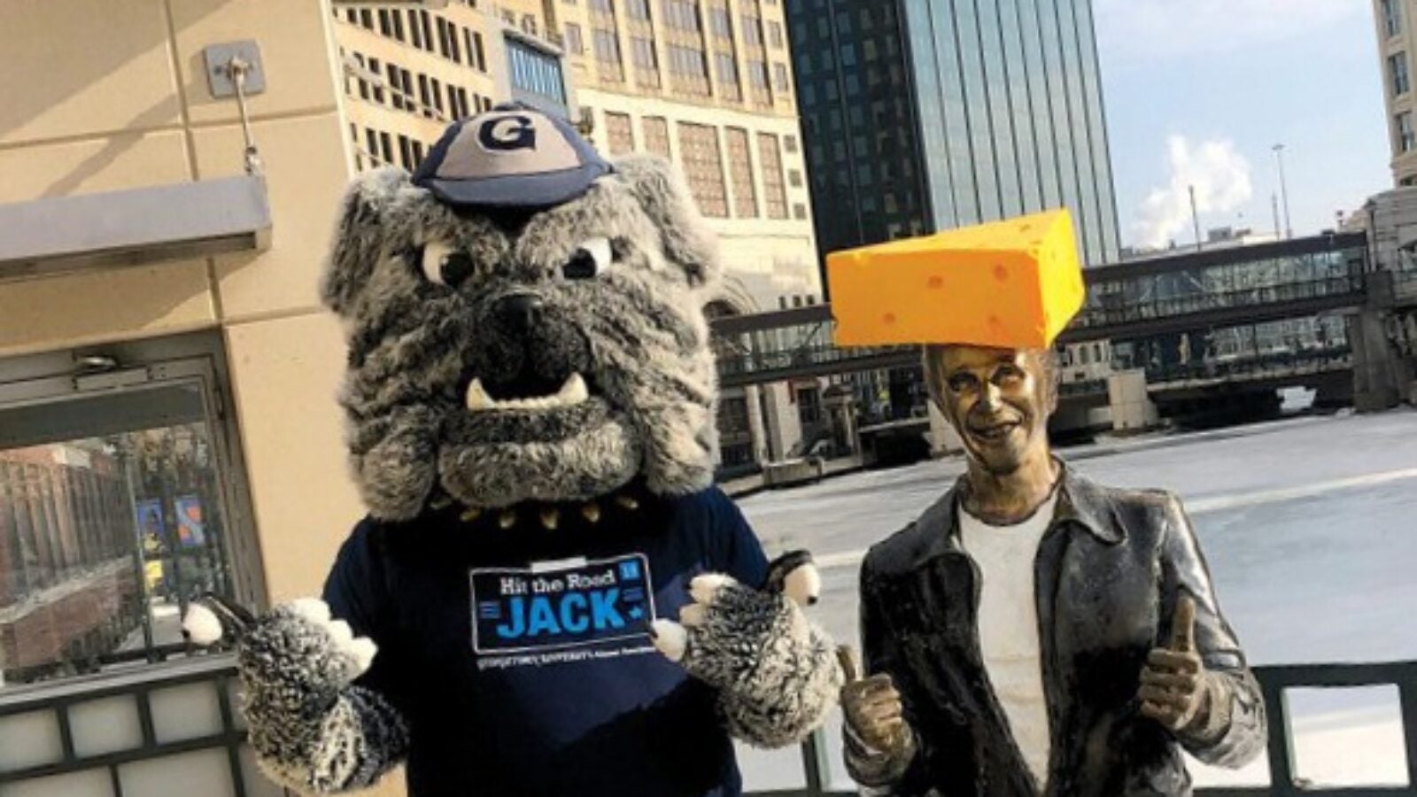 Jack posing in Milwukee