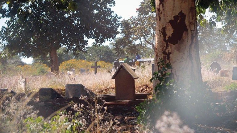 graveyard in zambia