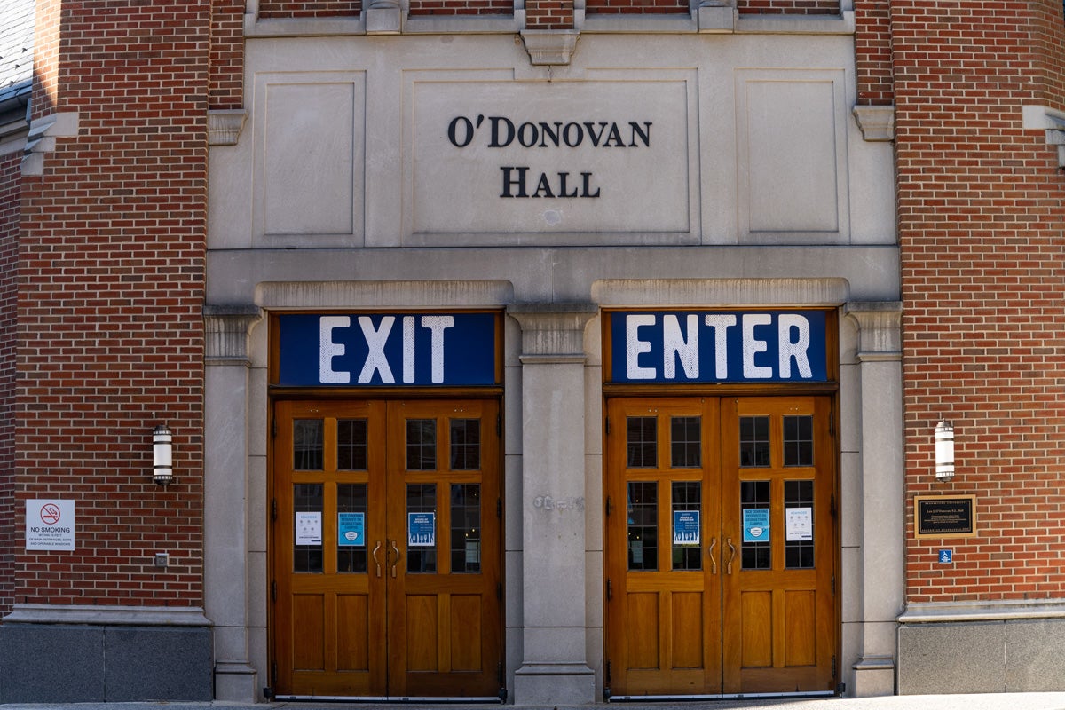 entrance to O'Donovan Hall