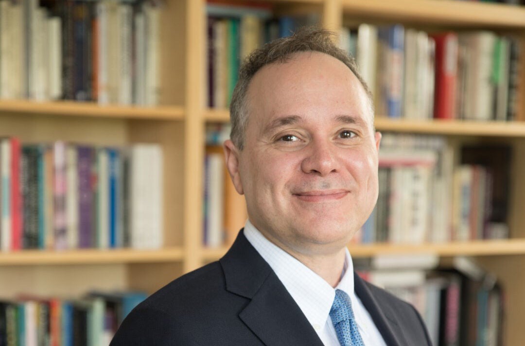 Professor of English Eddie Maloney is executive director of the university’s Center for New Designs in Learning and Scholarship