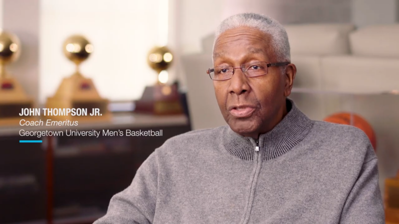 coach thompson talking on interview