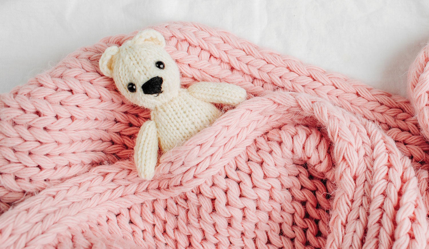 Teddy in blanket