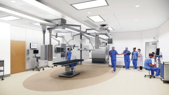 The new Medical/Surgical Pavilion will feature technology like this new iMRI suite. Construction is scheduled for completion in 2023.