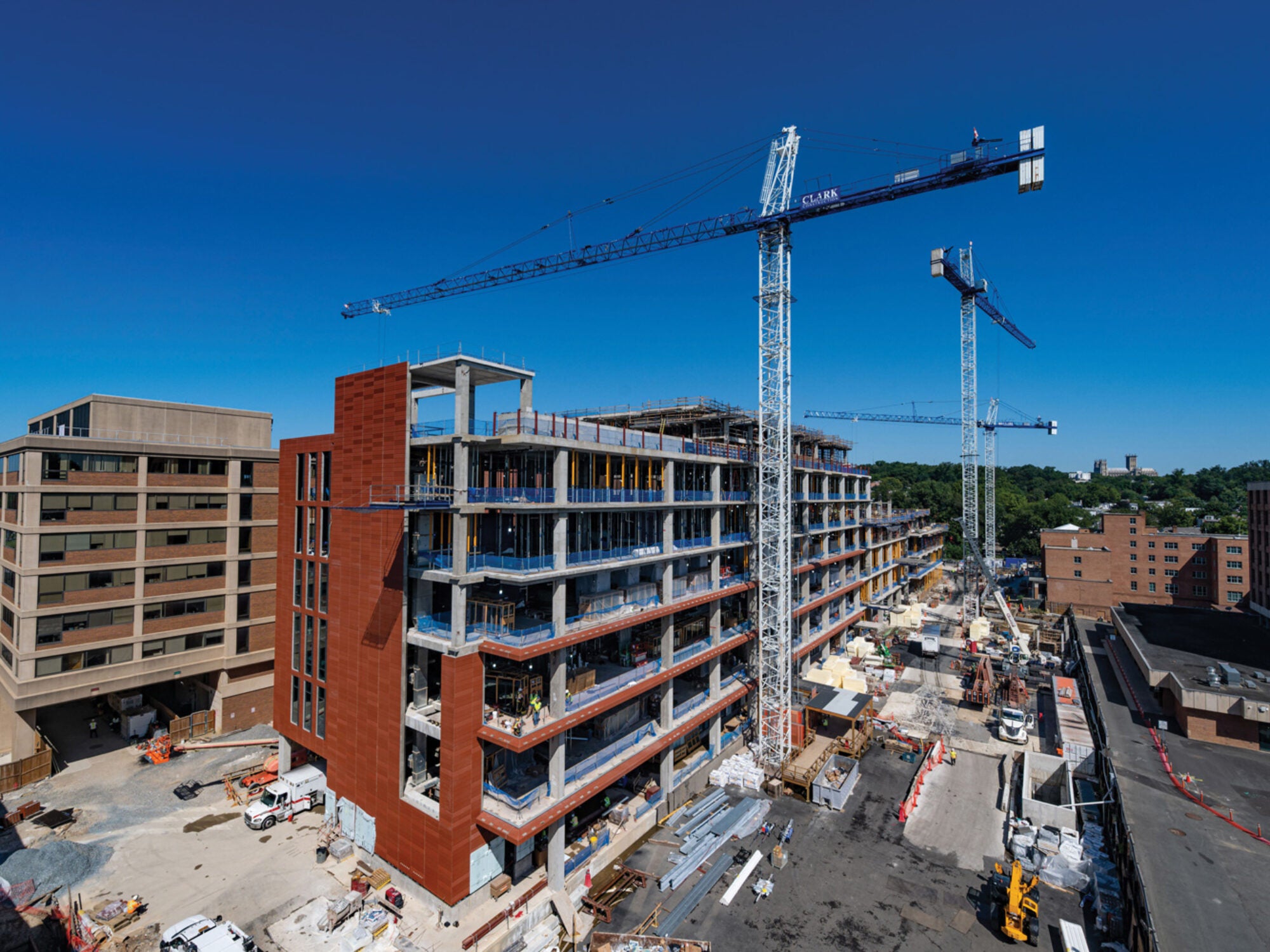pavilion under construction