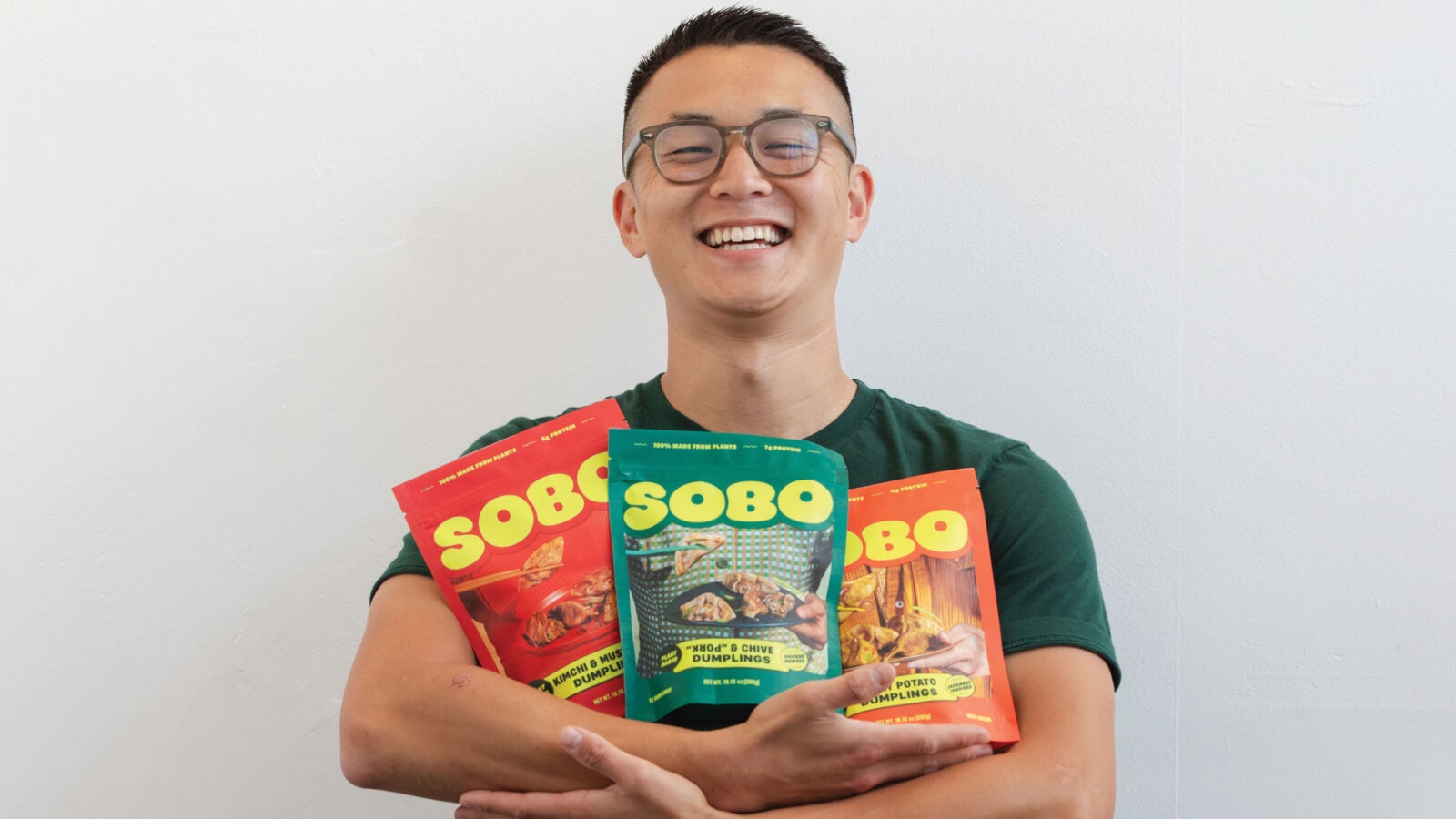 Eric Wu (SFS’17) established a start- up company to sell customized health and nutrition supplements. His next venture will feature plant- based, sustainable Asian American food products. | Photo: courtesy of Eric Wu