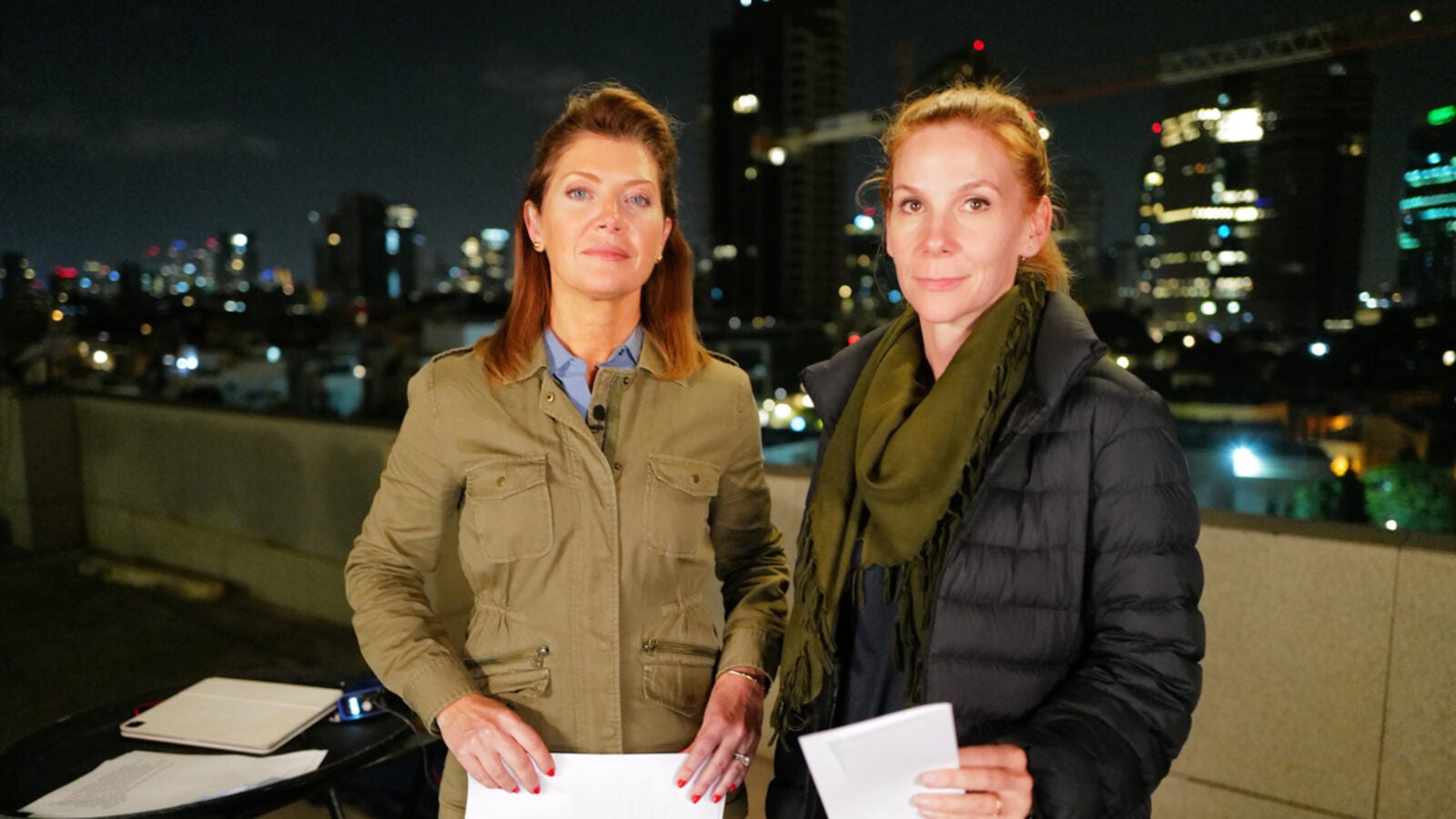 o donnell with other news reporter