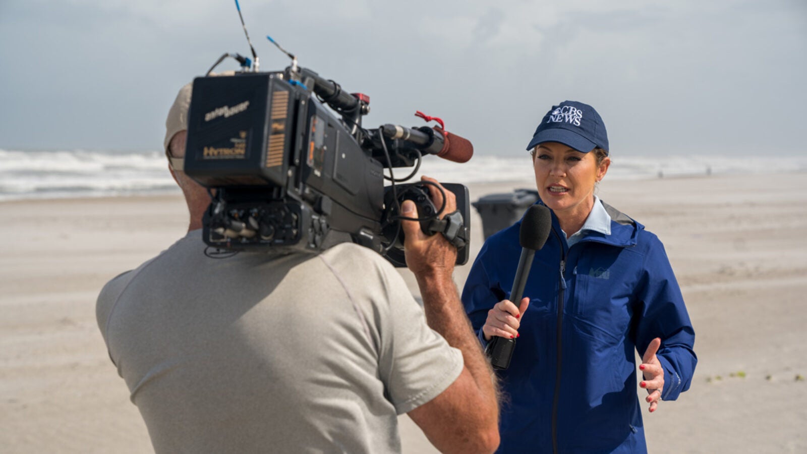 o donnell reporting from beach