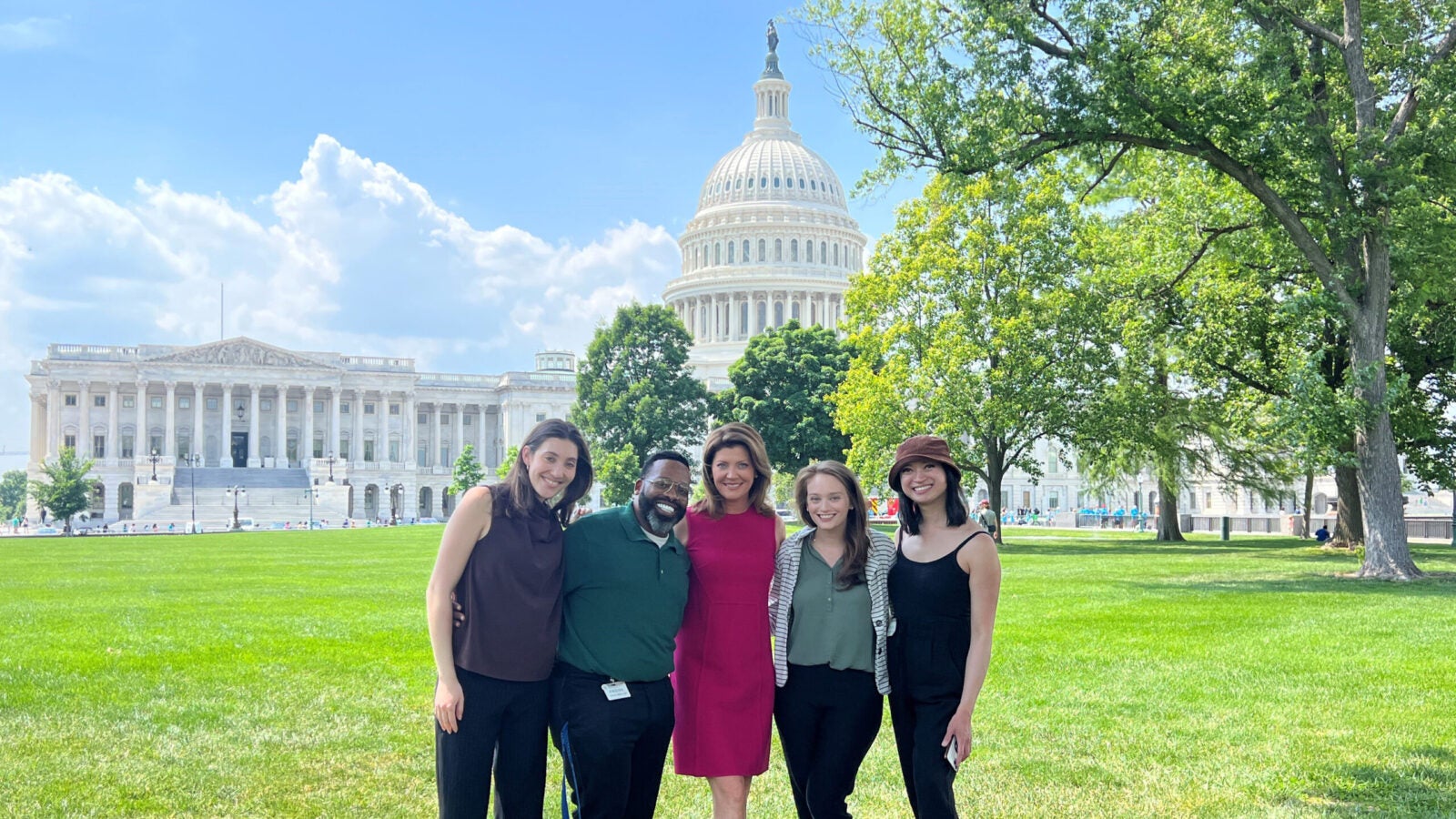 odonnell in front of capitol