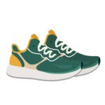 green shoes