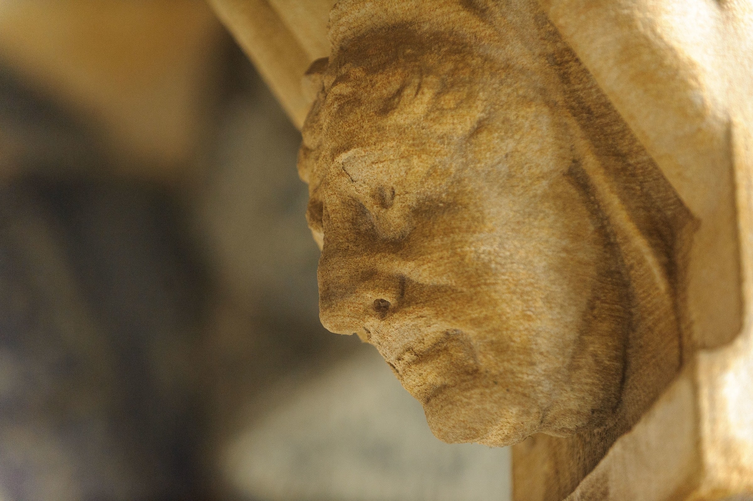 sandstone carving