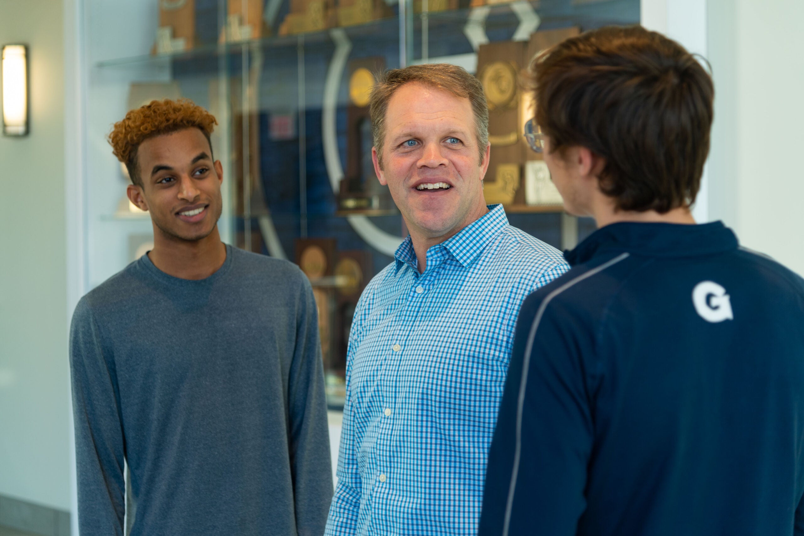 tony mazurkiewicz with students