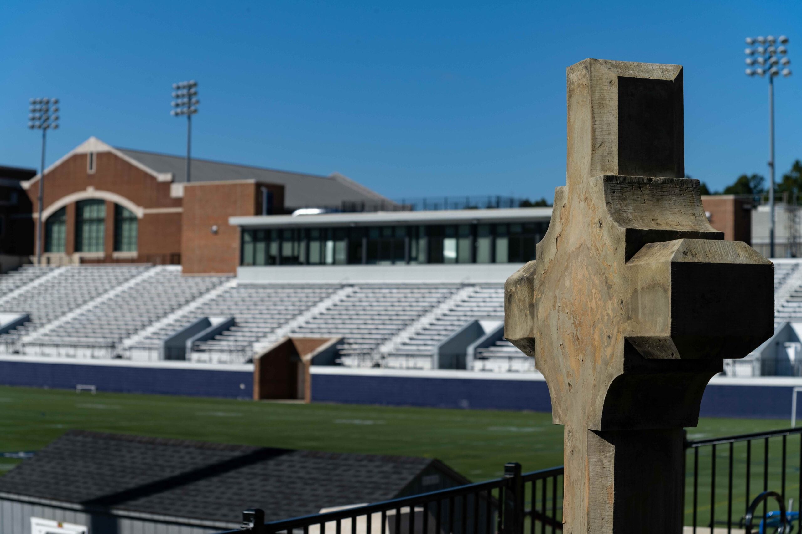 Cooper Field is home to field hockey, football, and men’s and women’s lacrosse.