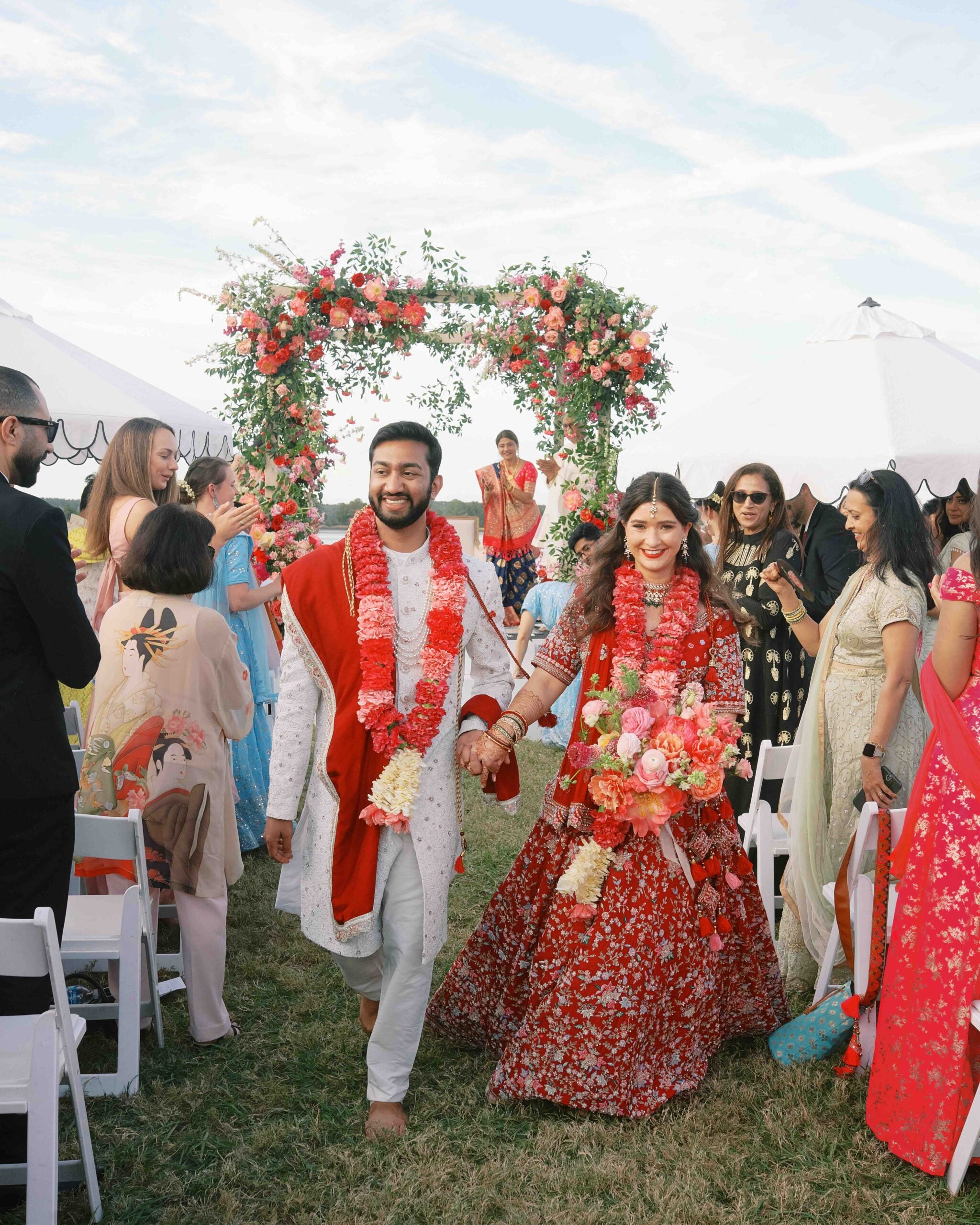 Katherine Butler-Dines (SFS’17) and Rahul Desai (B’16) moved to Cincinnati in 2023—in one year, they became president and vice president of their local alumni club, acquired a company, and were married by the mayor.
