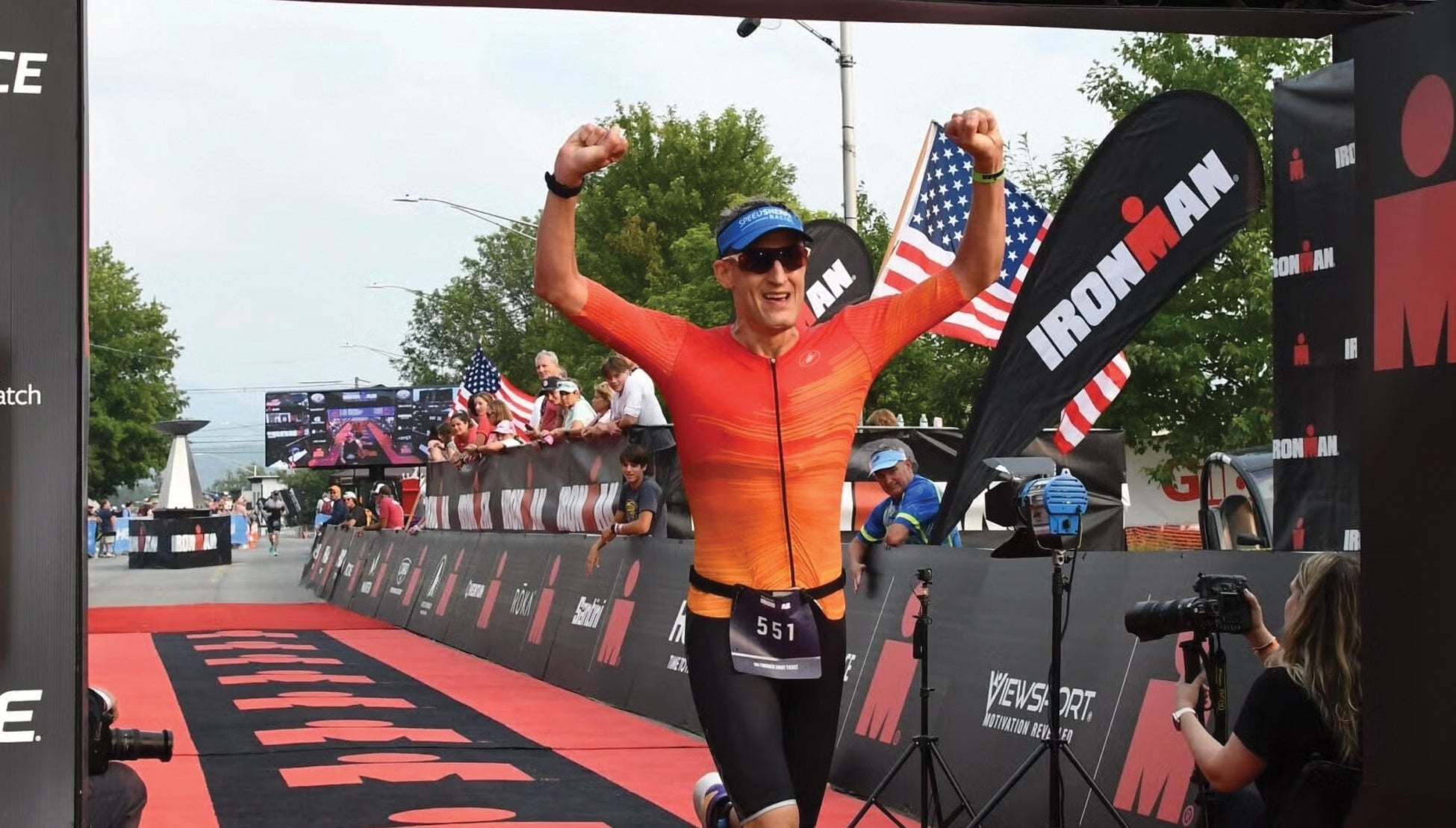 Edelstein has finished two full Ironman competitions, each consisting of a 2.4-mile swim, a 112-mile bike ride and a 26.2-mile run.