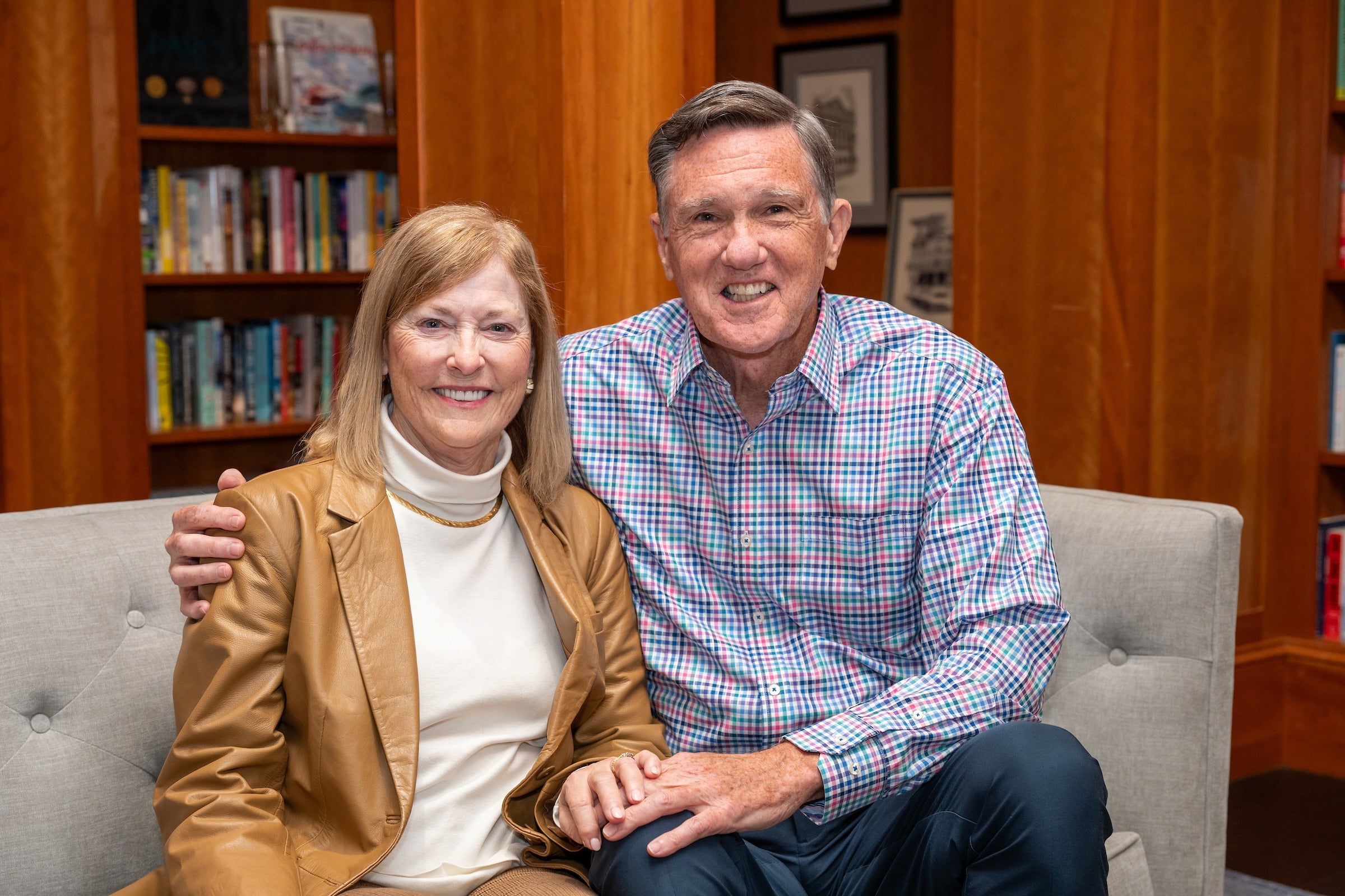 Richard Calabrese (D’77) and his wife, Angela