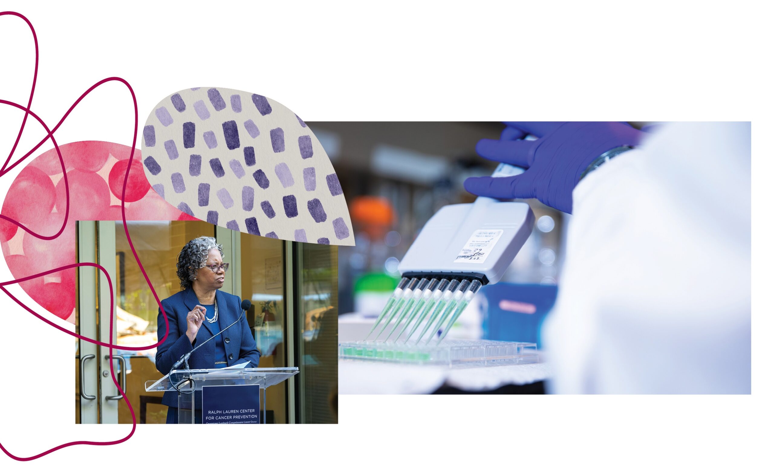 At the Ralph Lauren Center opening in 2023 in Southeast DC, Lucile Adams-Campbell noted that “Addressing cancer disparities in communities and meeting people where they are makes a real difference.”