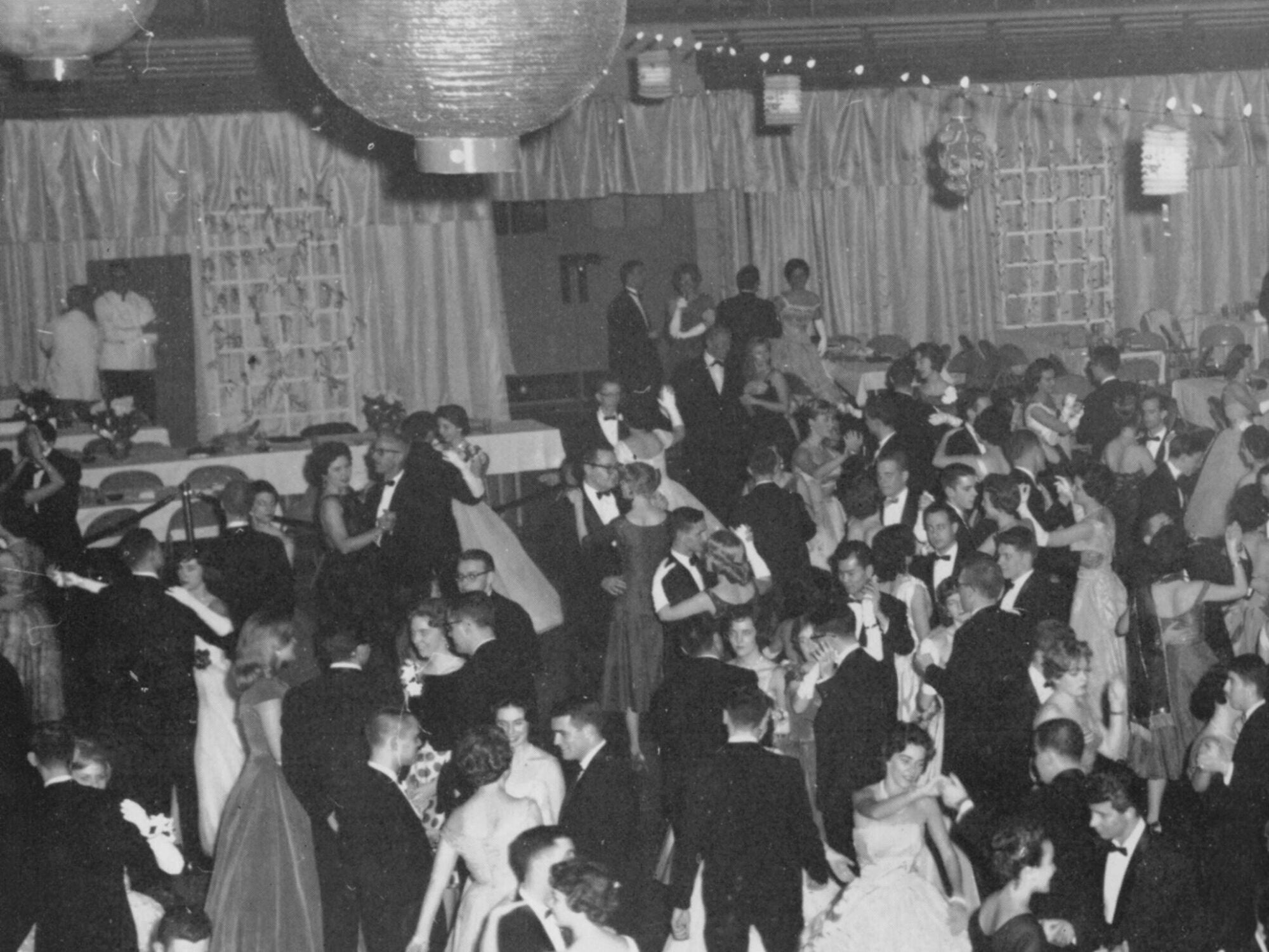 diplomats ball 1960- people dancing