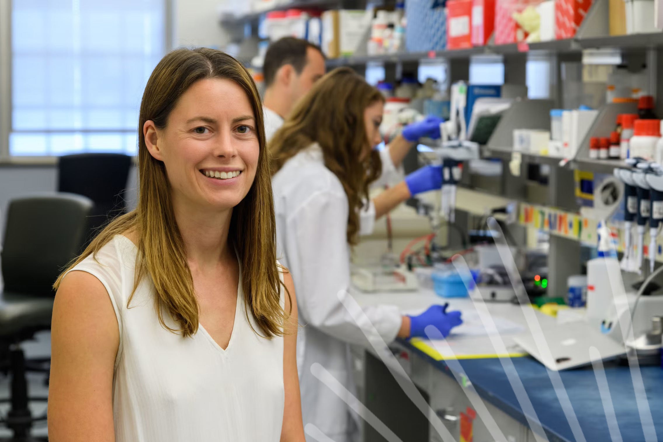 Previous Dekkers Endowed Chair Blythe Shepard studies sensory receptors in kidneys