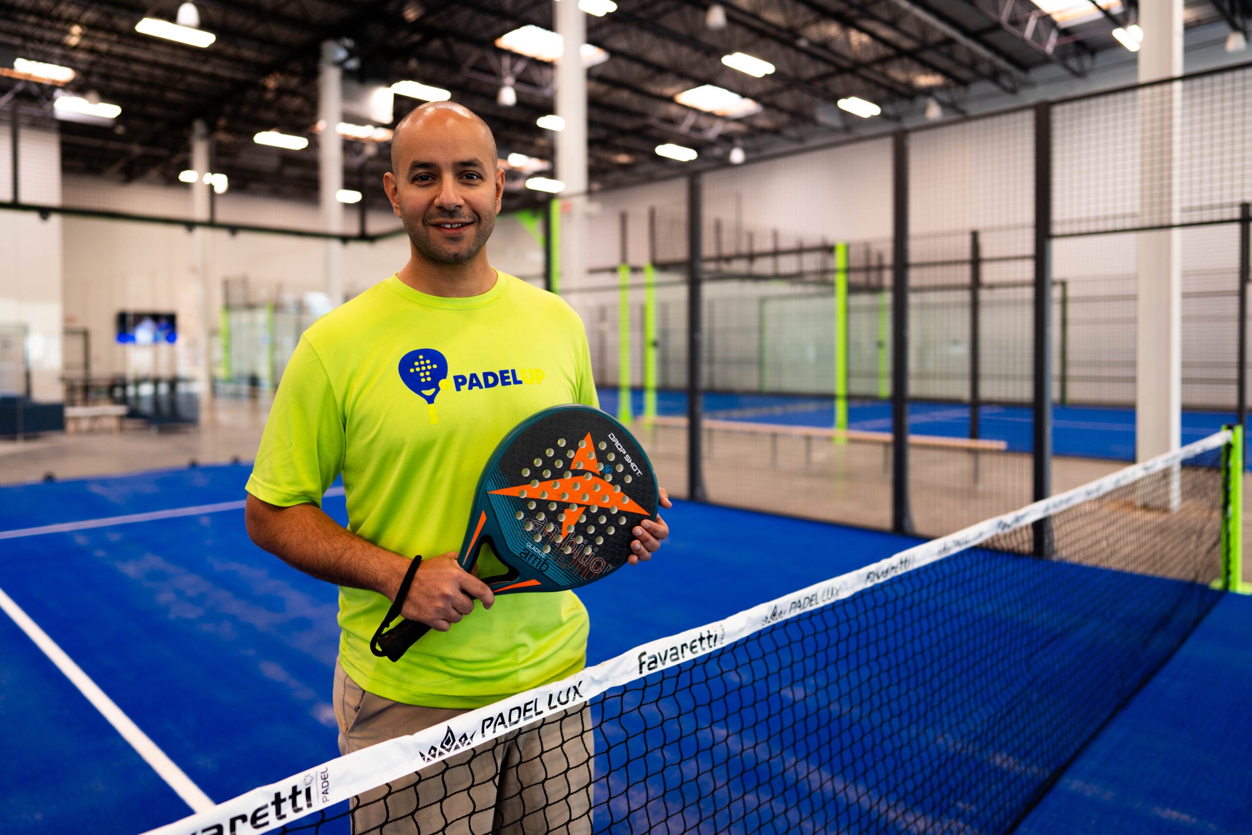 Sabah Al-Sabah (SFS’04) discovered padel, a hybrid of tennis and squash, while traveling abroad. Since founding Padel Up in Sterling, Virginia, he has brought old class- mates, new students, and others to the courts.