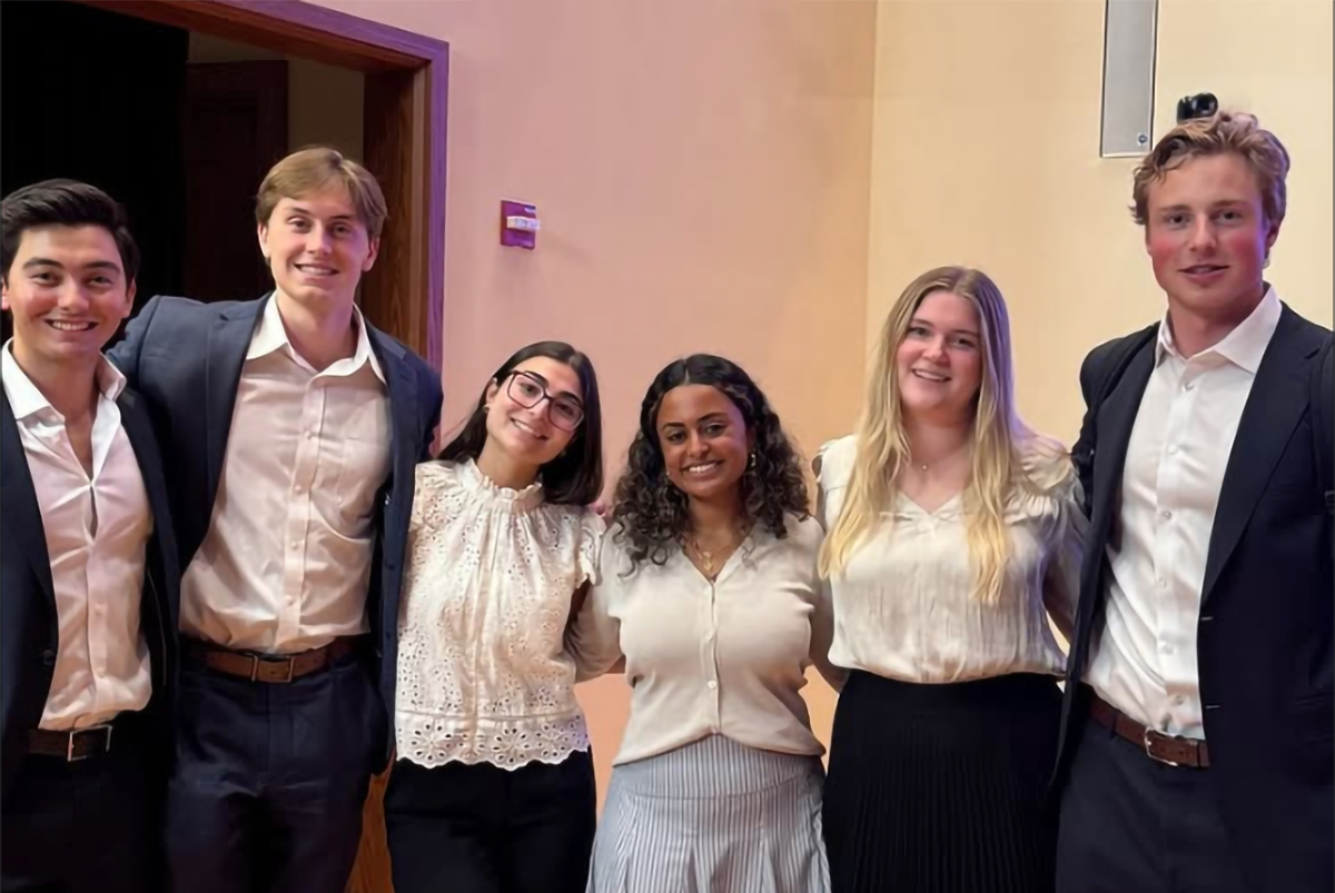 students in gusif posing smiling