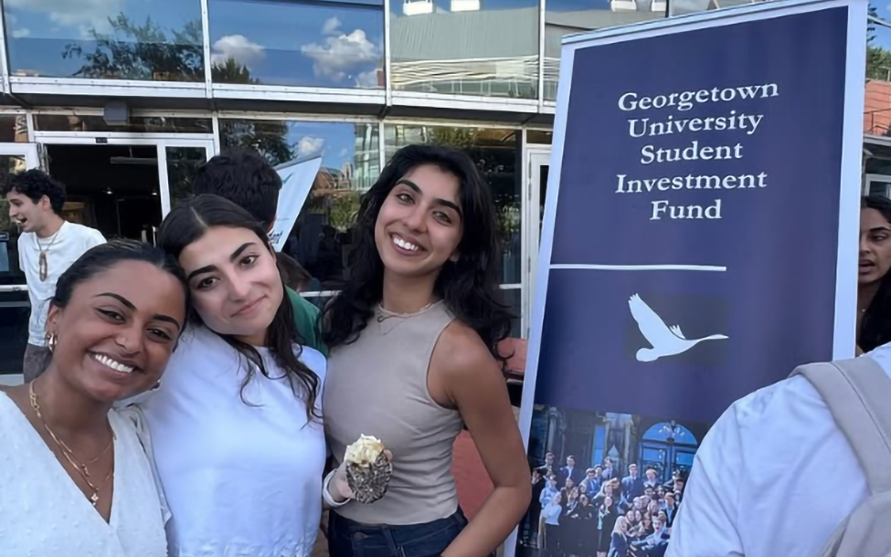 gusif fair students posing and smiling