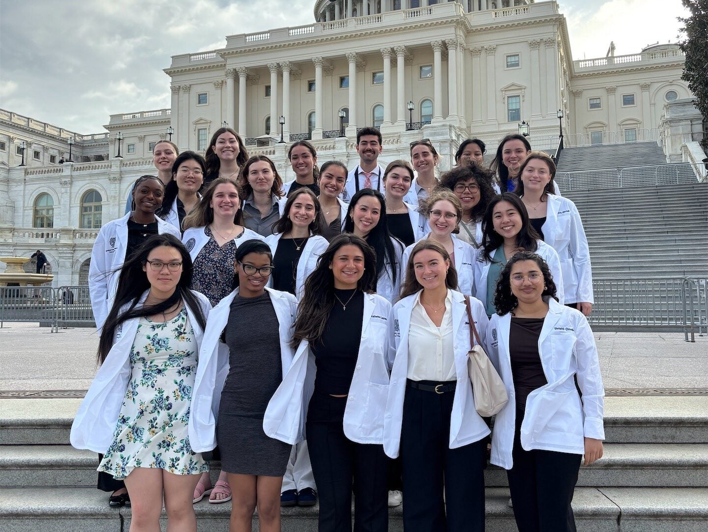 student nurses on capitol hill