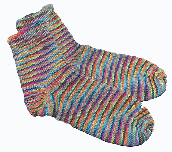 photo of knit socks